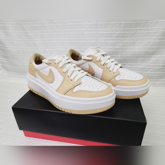 Nike Shoes - NIKE AIR JORDAN 1 ELEVATE LOW White Onyx (Women's Size 8.5)